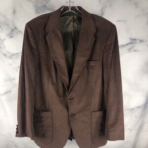 Farah Suit Sport Coat Men's Blazer 42R Brown  Vintage